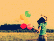 Девушки с воздушными шарами для друзей(От Кати)