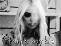 I am, I am, I am a zombie.